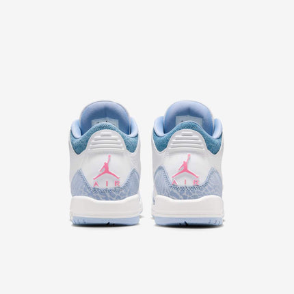 Men's Air Jordan 3 Retro Ã¢â‚¬Å“Denim Pink GlowÃ¢â‚¬Â Shoes
