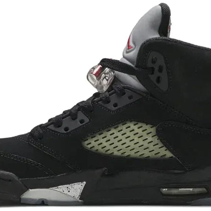 Men's Air Jordan 5 Black Metallic Shoes