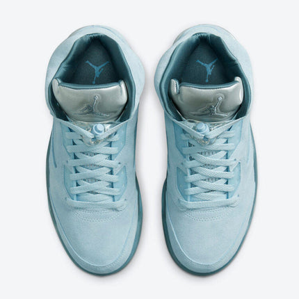 Men's Air Jordan 5 Blue Bird Shoes