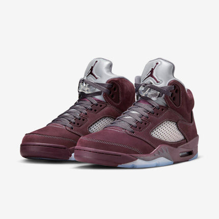 Men's Air Jordan 5 Burgundy Shoes