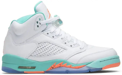 Men's Air Jordan 5 Light Aqua Shoes