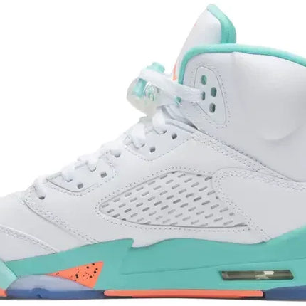 Men's Air Jordan 5 Light Aqua Shoes