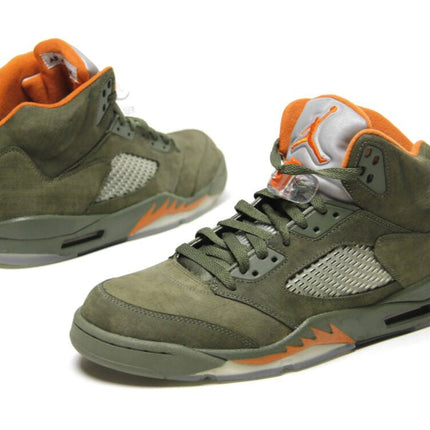 Men's Air Jordan 5 Olive Shoes
