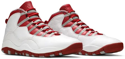 Men's Air Jordan 10 Retro 'Red Steel' 2005 Shoes