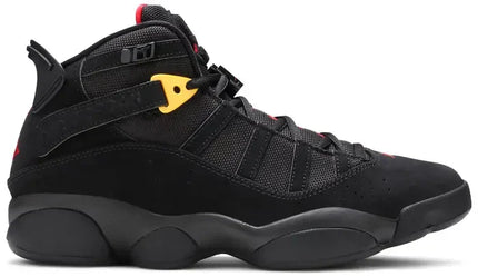 Men's Jordan 6 Rings 'Black Red Sulfur'' Shoes