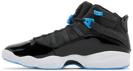 Men's Jordan 6 Rings 'Black University Blue'' Shoes
