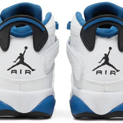 Men's Jordan 6 Rings 'White Dark Marina Blue' Shoes