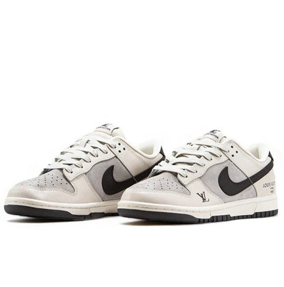 Men's SB Dunk Low x Louis Vuitton Grey Black Sneakers