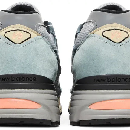 Men's New Balance 991v2 'Silver Blue Turbulence' Shoes
