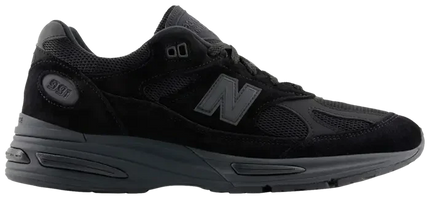 Men's New Balance 991v2 'Triple Black' Shoes