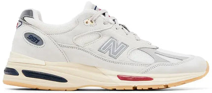 Men's New Balance 991v2 'Vintage Sport Pack - White' Shoes