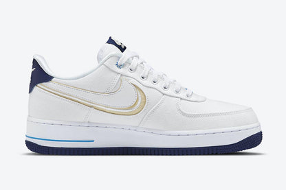 Men's Nike Air Force 1 Low 'White Canvas' Shoes