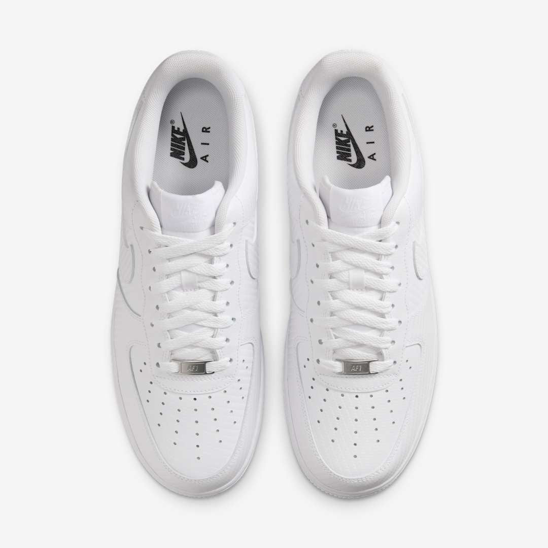 Men's Nike Air Force 1 Low 'White Carbon Fiber' Shoes