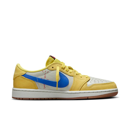 Men's Travis Scott x Air Jordan 1 Low ' Elkins' Shoes