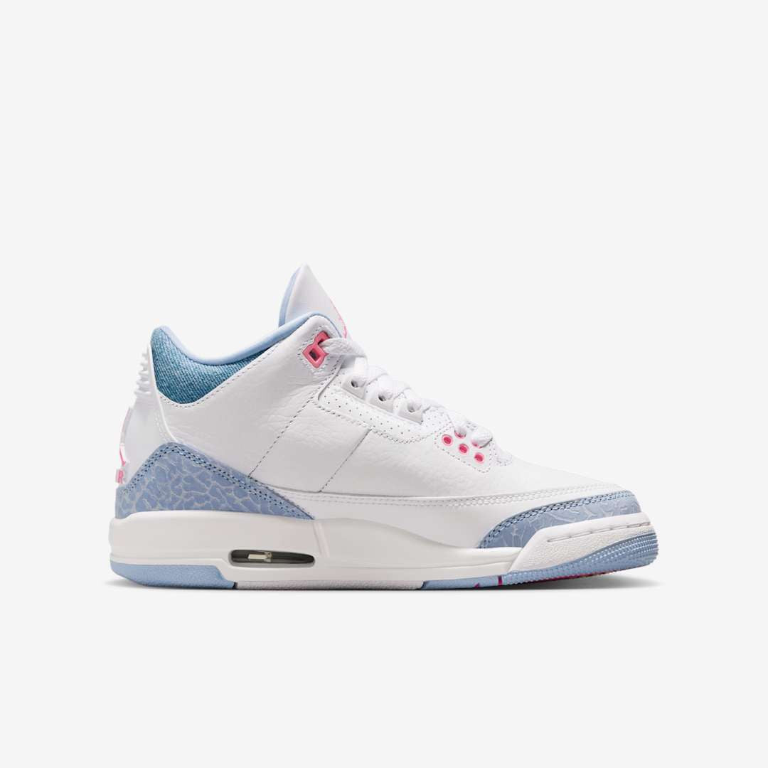 Men's Leviâ€™s x Air Jordan 3 Retro SP â€œDenim Pink Glowâ€ Shoes