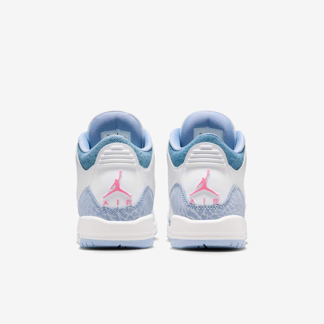 Men's Leviâ€™s x Air Jordan 3 Retro SP â€œDenim Pink Glowâ€ Shoes