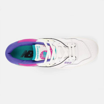 Men's New Balance 550 Teal Pink Shoes