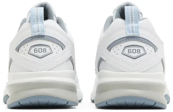 Men's New Balance 608 White Light Blue Shoes