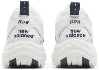 Men's New Balance 608 White Navy Shoes