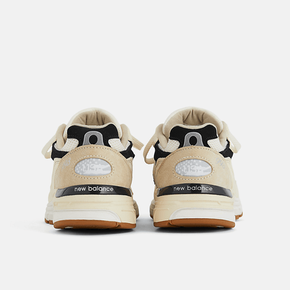Men's New Balance 993 Sea Salt Black Shoes