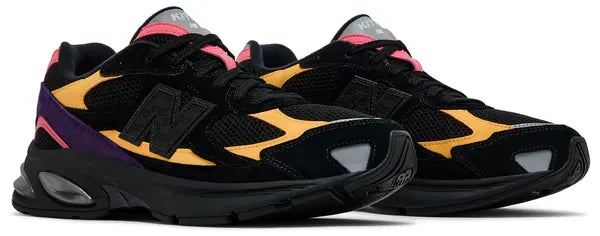 Men's Kith x New Balence 2010 'Black Multi-Color' Shoes