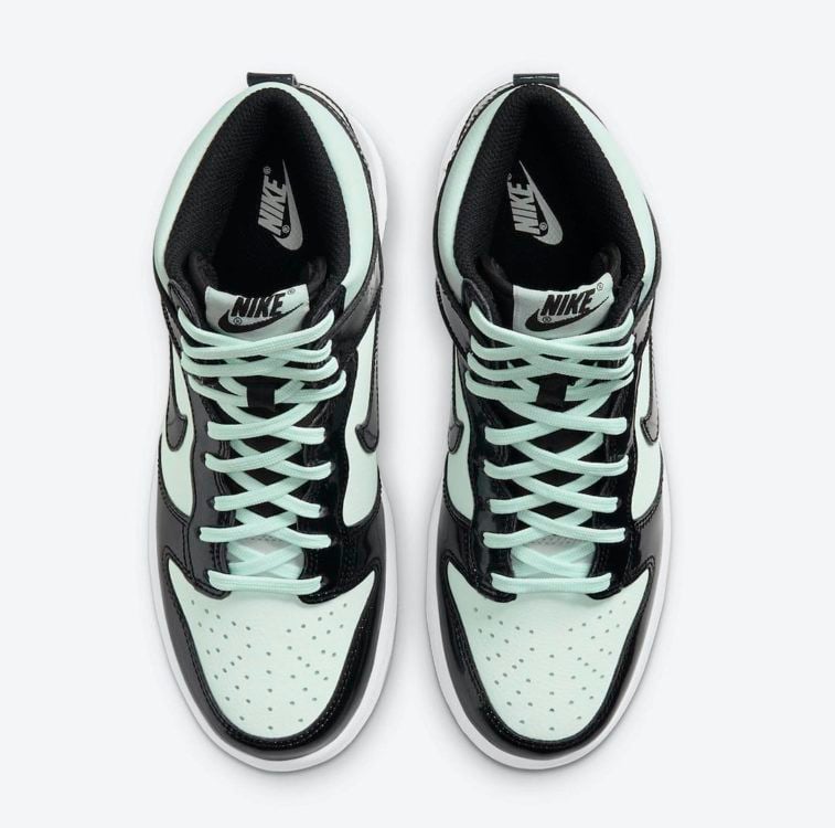 Men's Nike Dunk High Barely Green Shoes