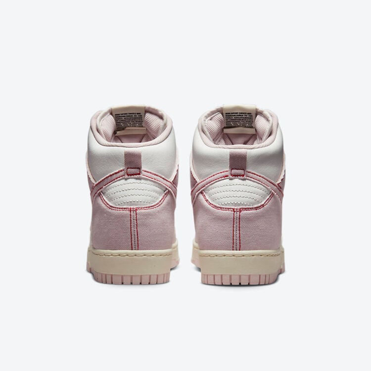 Men's Nike Dunk High Barely Rose Shoes