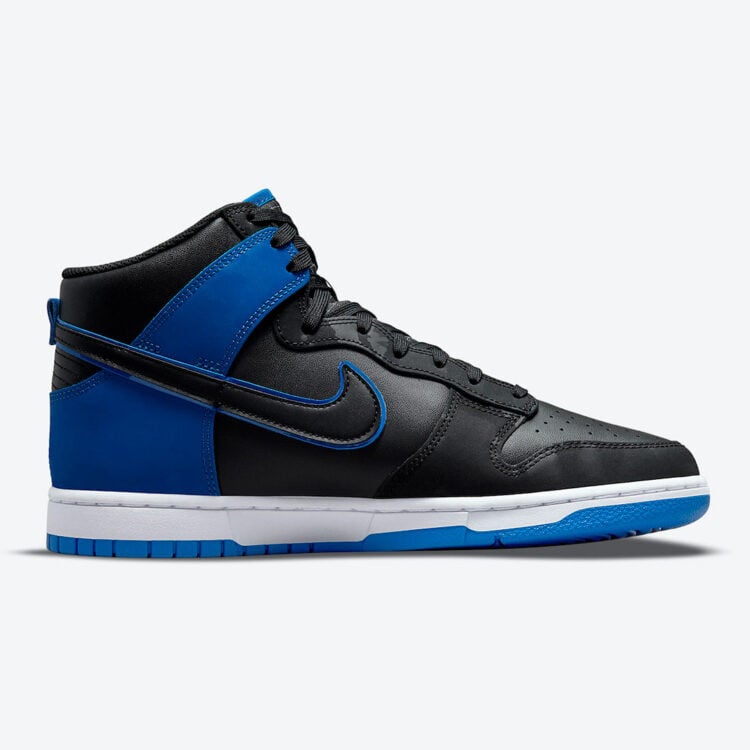 Men's Nike Dunk High Blue Camo Shoes