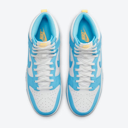 Men's Nike Dunk High Blue Chill Shoes