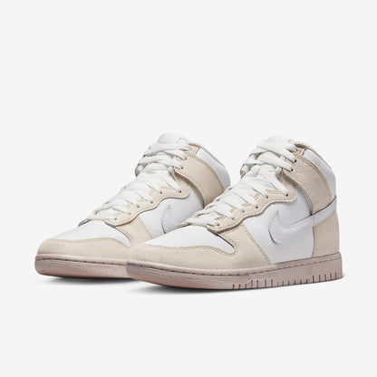 Men's Nike Dunk High Cracked Leather Shoes
