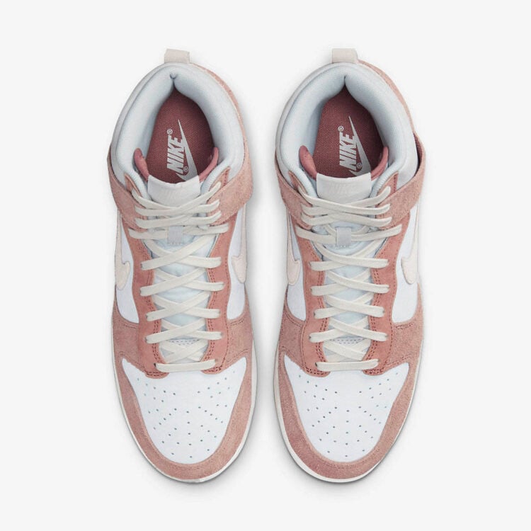 Men's Nike Dunk High Fossil Rose Shoes