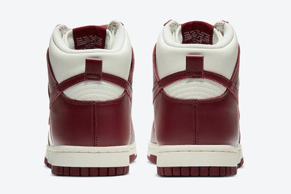 Men's Nike Dunk High Team Red Shoes