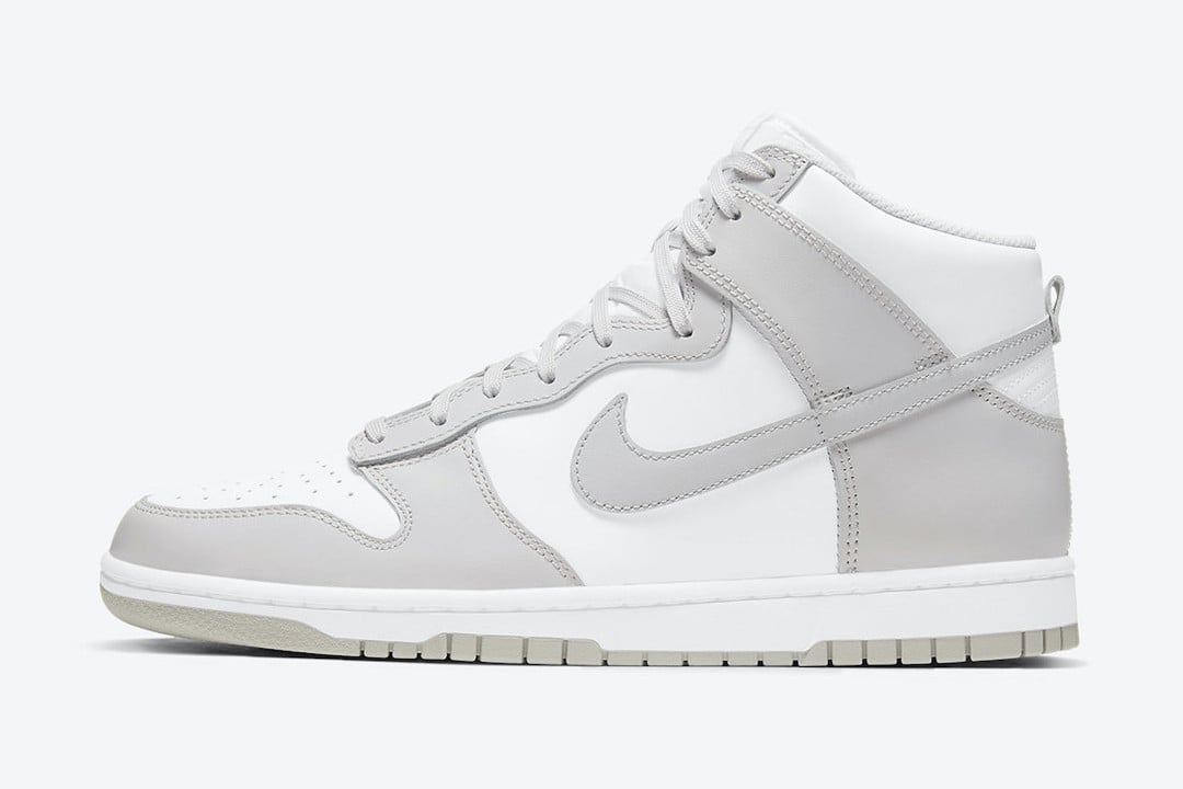 Men's Nike Dunk High Vast Grey Shoes