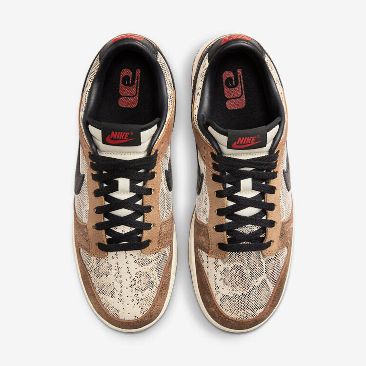 Men's Nike Dunk Low Black-Ale Brown Shoes
