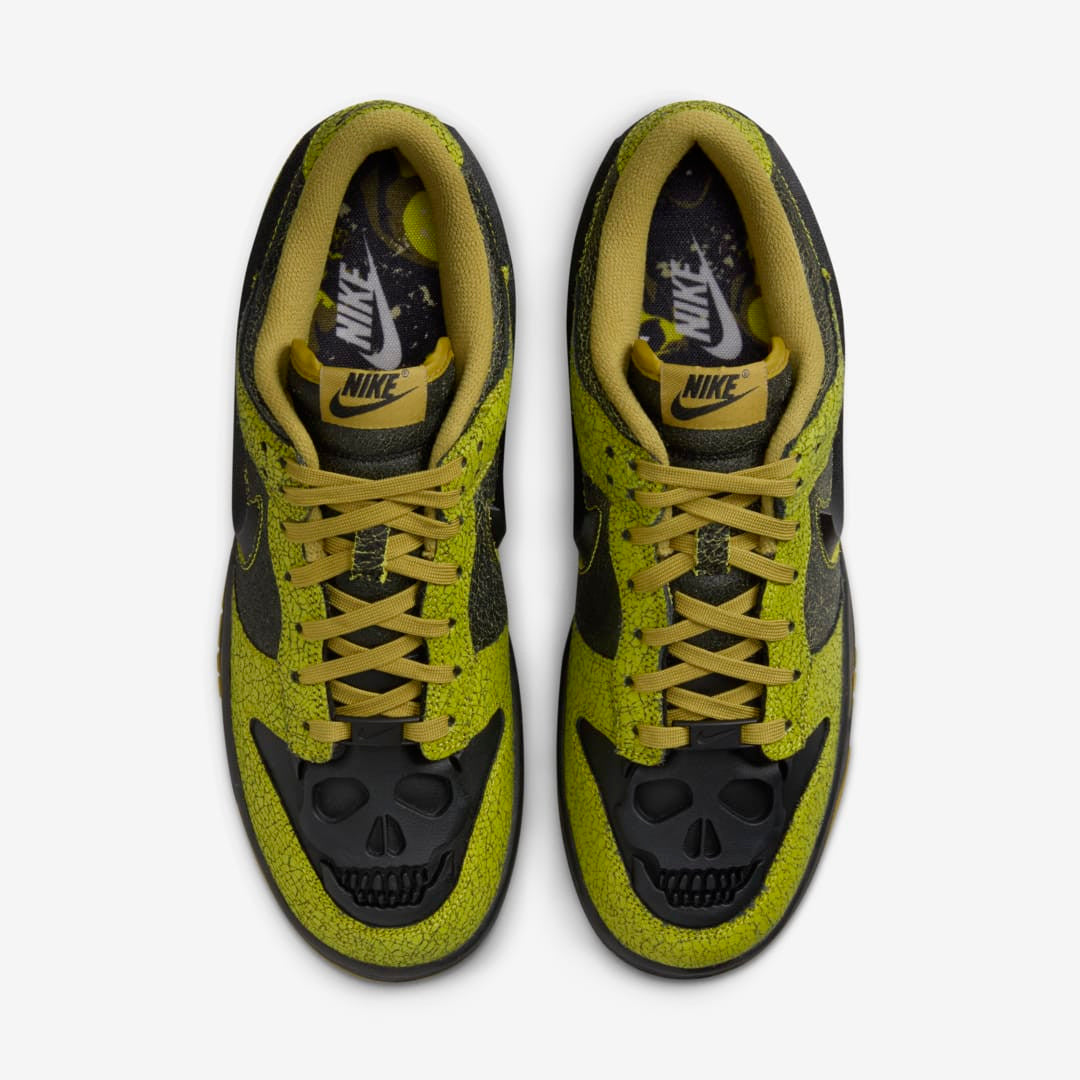 Men's Nike Dunk Halloween Skull Shoes