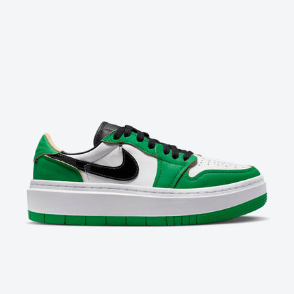 Men's Air Jordan 1 Elevate Low 'Lucky Green' Shoes