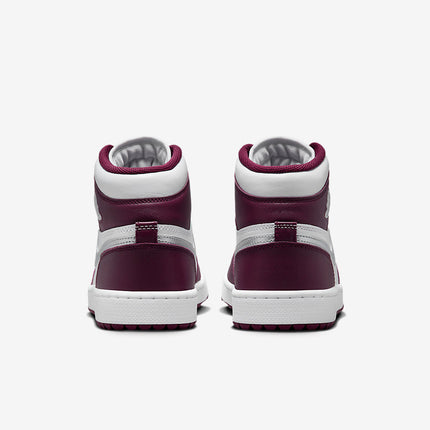Men's Air Jordan 1 High Golf 'Bordeaux' Shoes