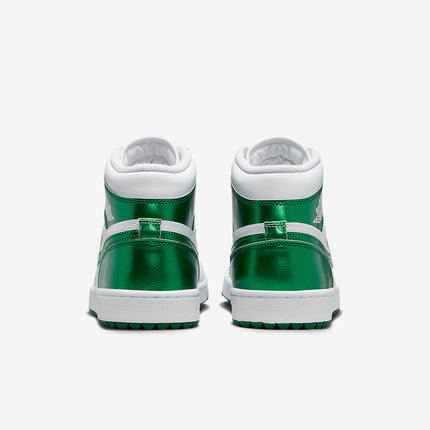 Men's Air Jordan 1 High Golf 'Metallic Green' Shoes