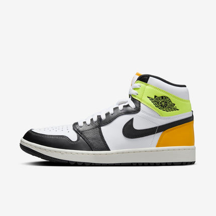 Men's Air Jordan 1 High Golf 'Volt Gold' Shoes