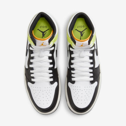 Men's Air Jordan 1 High Golf 'Volt Gold' Shoes