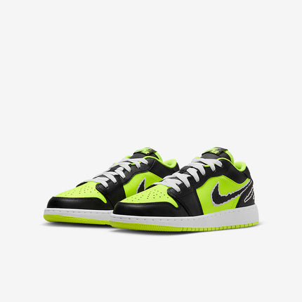 Men's Air Jordan 1 Low 'Black Cat' Shoes
