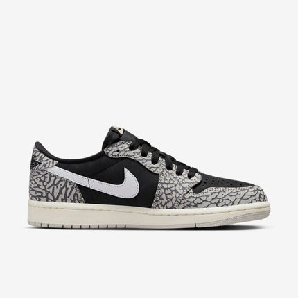 Men's Air Jordan 1 Low 'Black Cement' Shoes