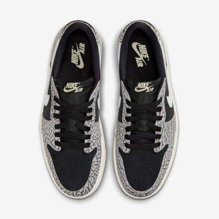 Men's Air Jordan 1 Low 'Black Cement' Shoes