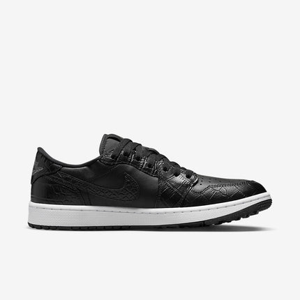 Men's Air Jordan 1 Low 'Black Croc' Shoes