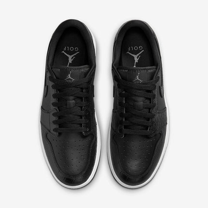 Men's Air Jordan 1 Low 'Black Croc' Shoes