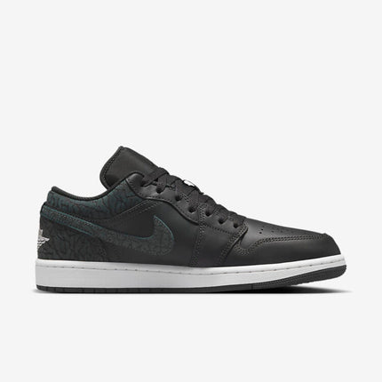 Men's Air Jordan 1 Low 'Black Elephant' Shoes