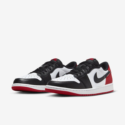 Men's Air Jordan 1 Low 'Black Toe' Shoes