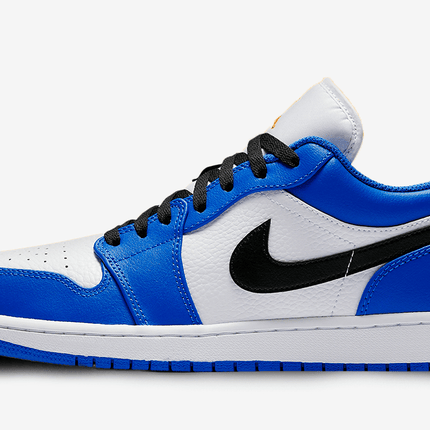 Men's Air Jordan 1 Low 'Blue Orange' Shoes
