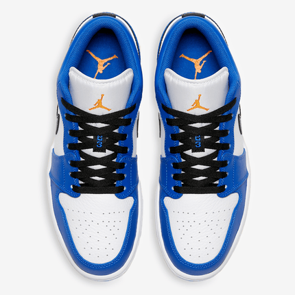 Men's Air Jordan 1 Low 'Blue Orange' Shoes