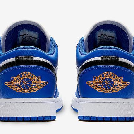 Men's Air Jordan 1 Low 'Blue Orange' Shoes